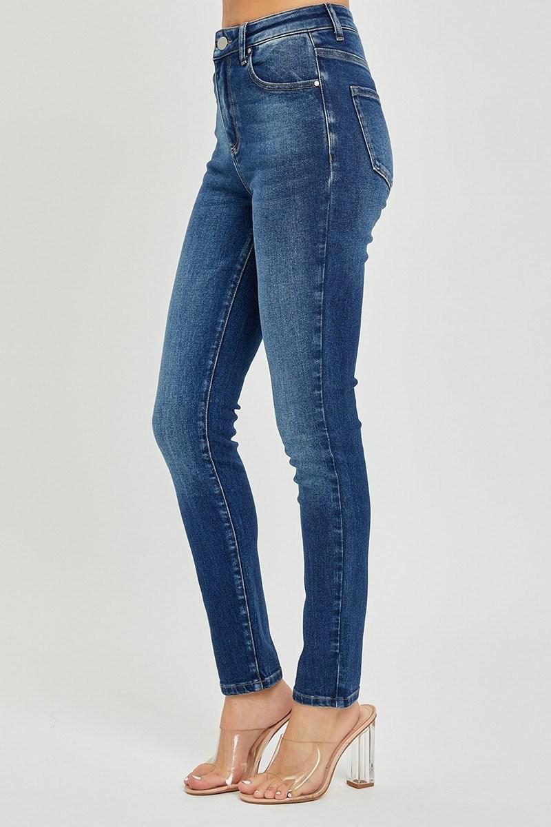 HIGH RISE BASIC SKINNY JEANS