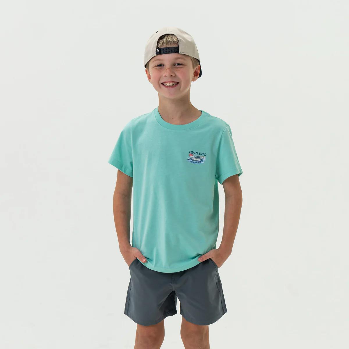 BURLEBO Youth Tee - Island Reef