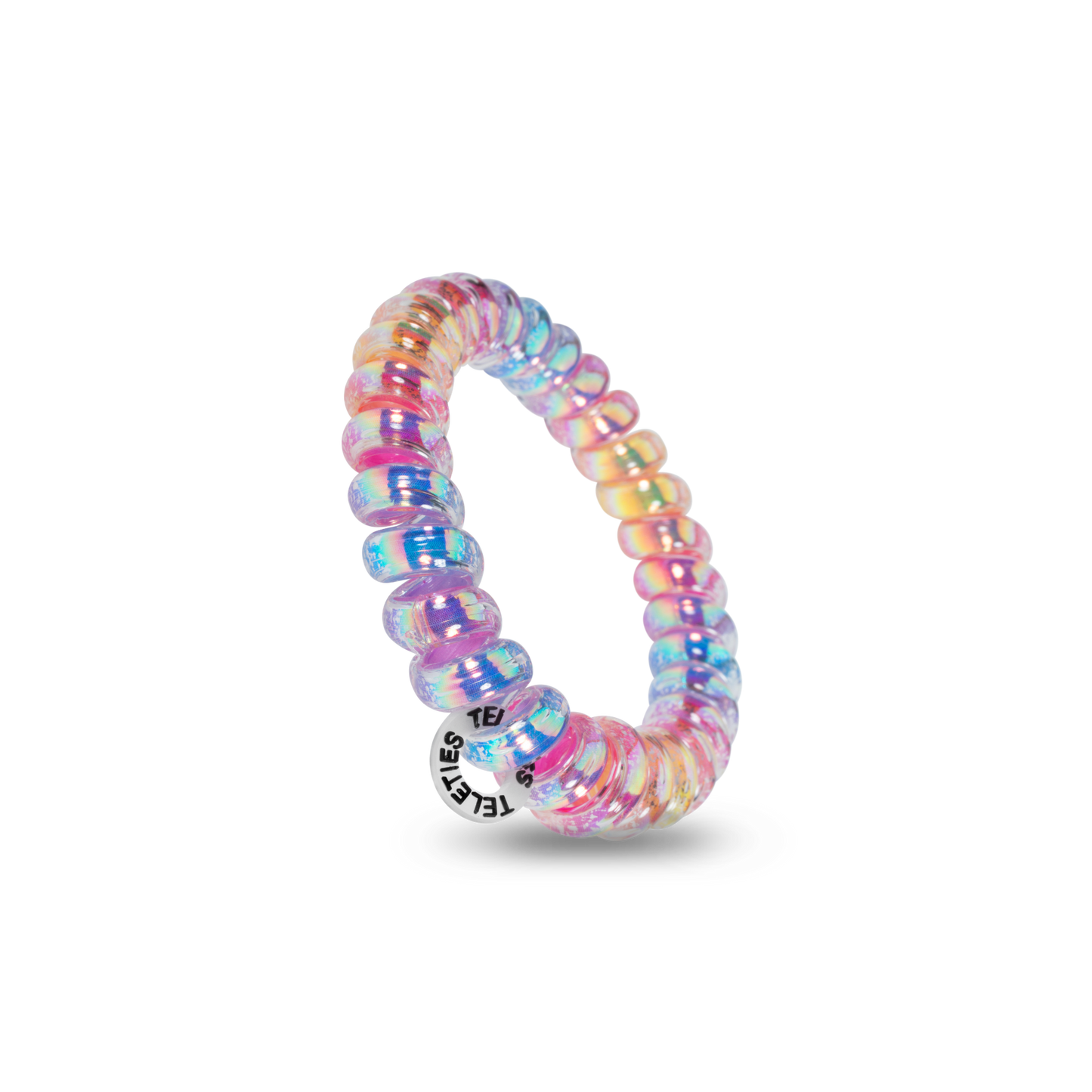 TELETIES Spiral Hair Coils | Large | Eat Glitter for Breakfast