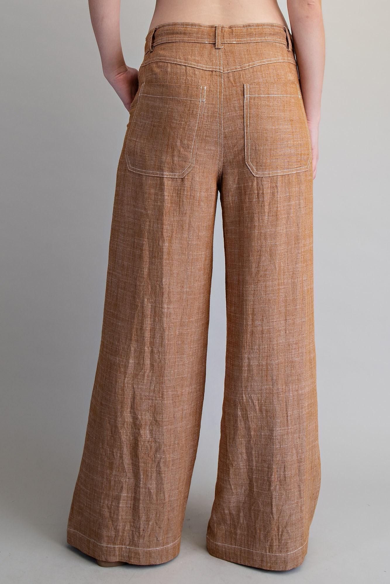 ee:some String Tie Straight Leg Pants ✨