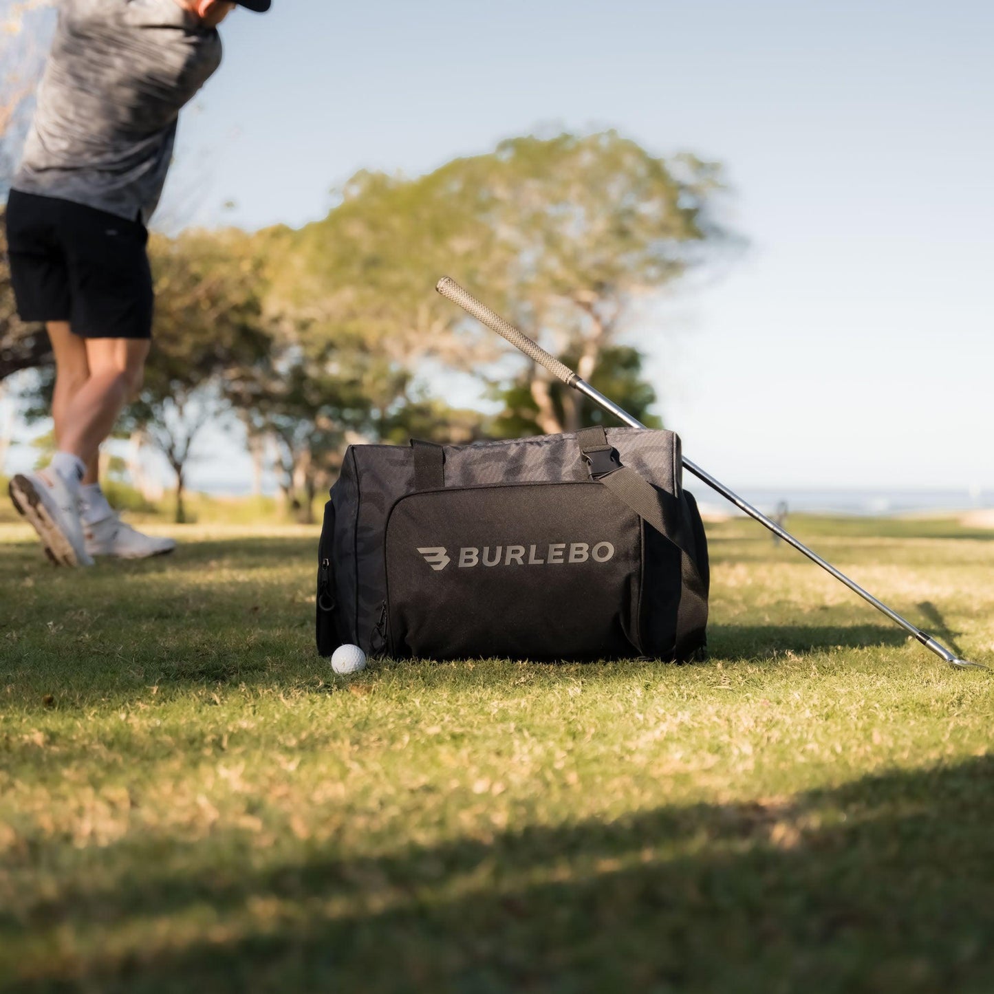 BURLEBO Black Camo Cooler Bag
