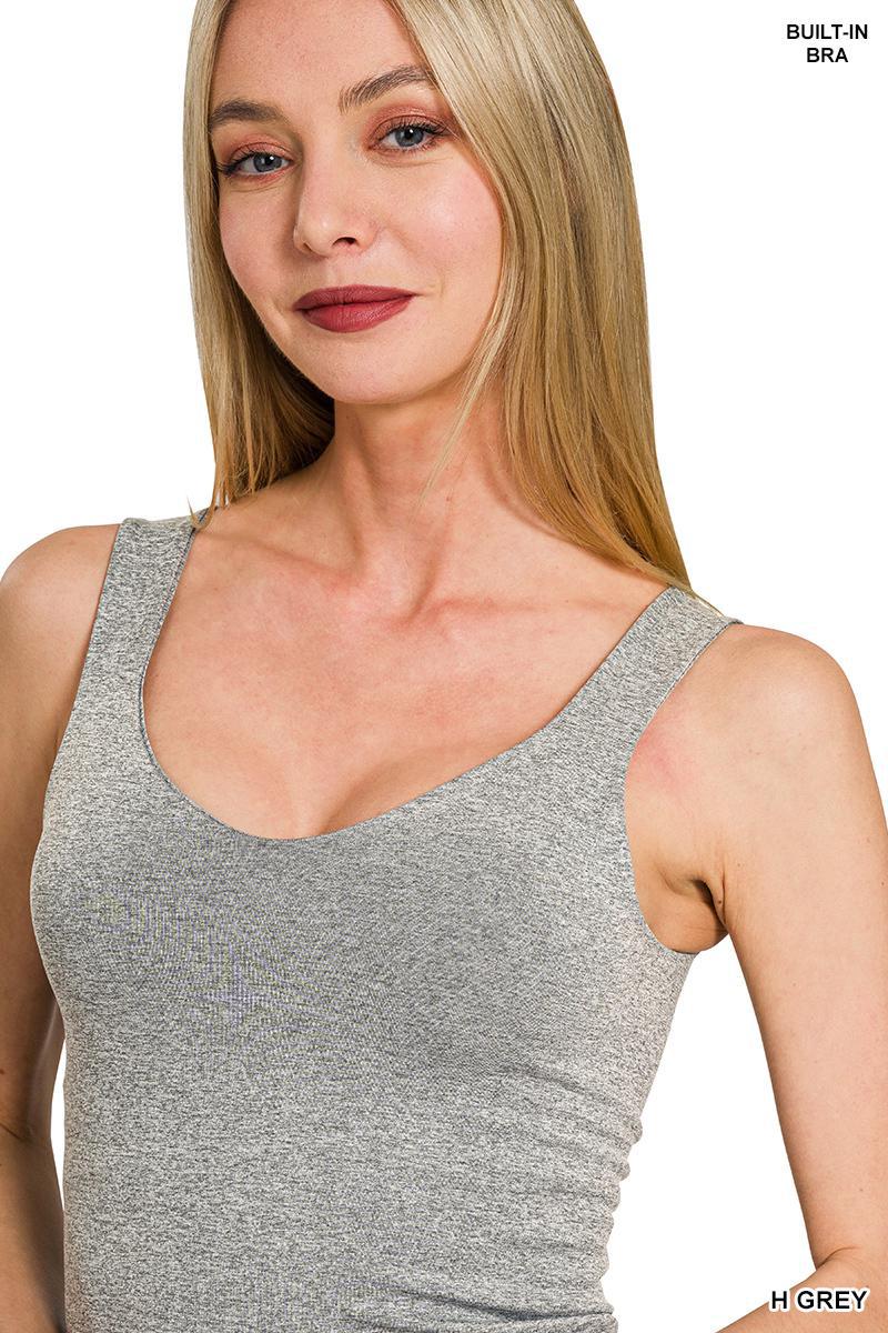 ZENANA NT-6378A Seamless Tank Tops