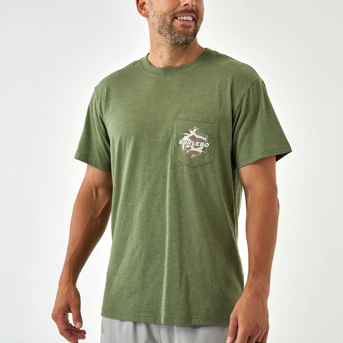 BURLEBO Rad Dad Deer Camo - Heather Olive