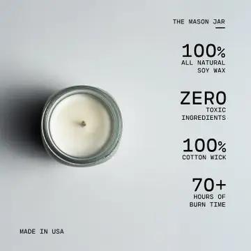 Hello Fall 13 oz Mason Jar Fall Candle: Hello Fall