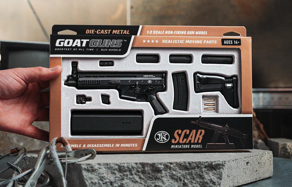 Goat Gun SCAR MINIATURE FN SCAR-L Color: BLACK
