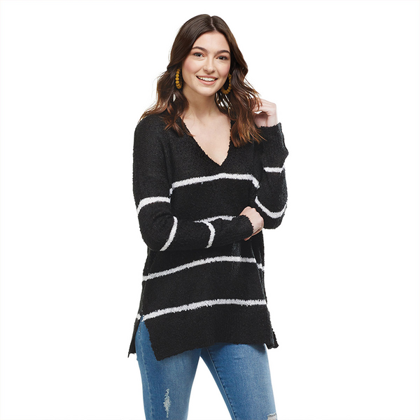 MUDPIE Casper Boucle Stripe Sweater