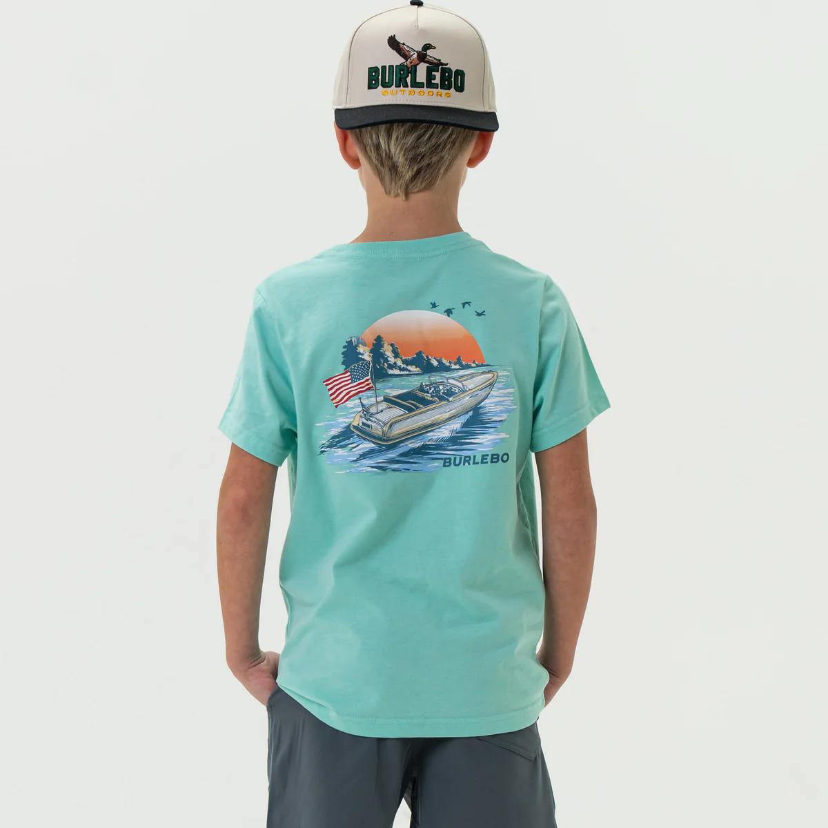 BURLEBO Youth Tee - Island Reef