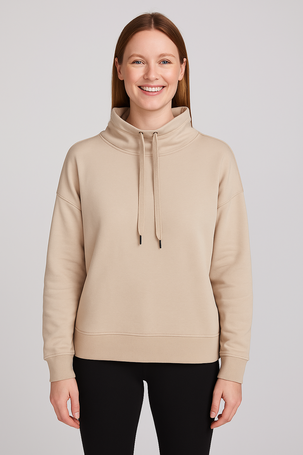 Silky Soft Funnel Neck Pullover