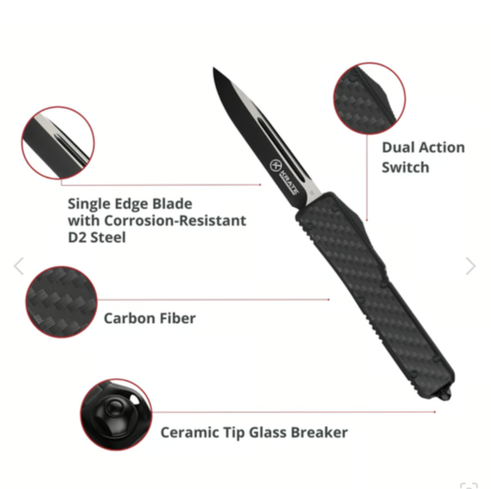 KRATE Shadow OTF Knife