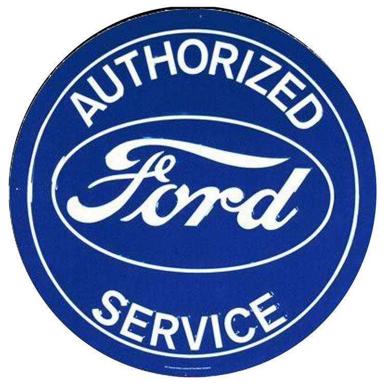 Embossed Aluminum 24" Round Signs