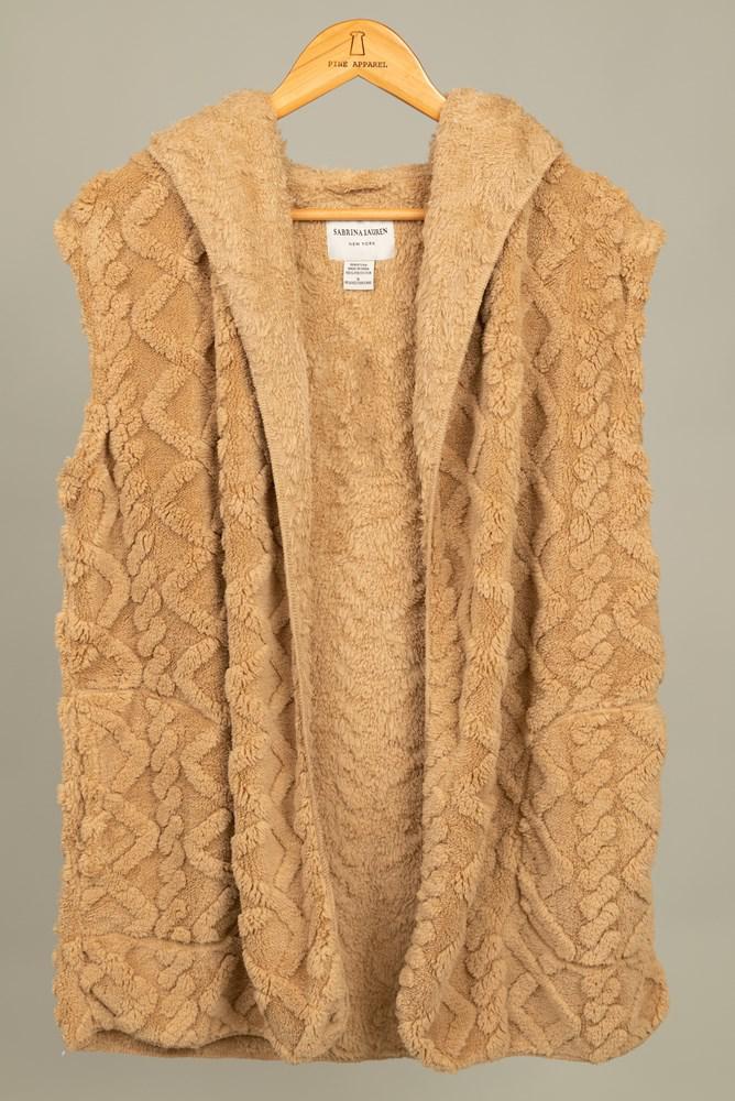 JACQUARD HOODIE STROLLER VEST