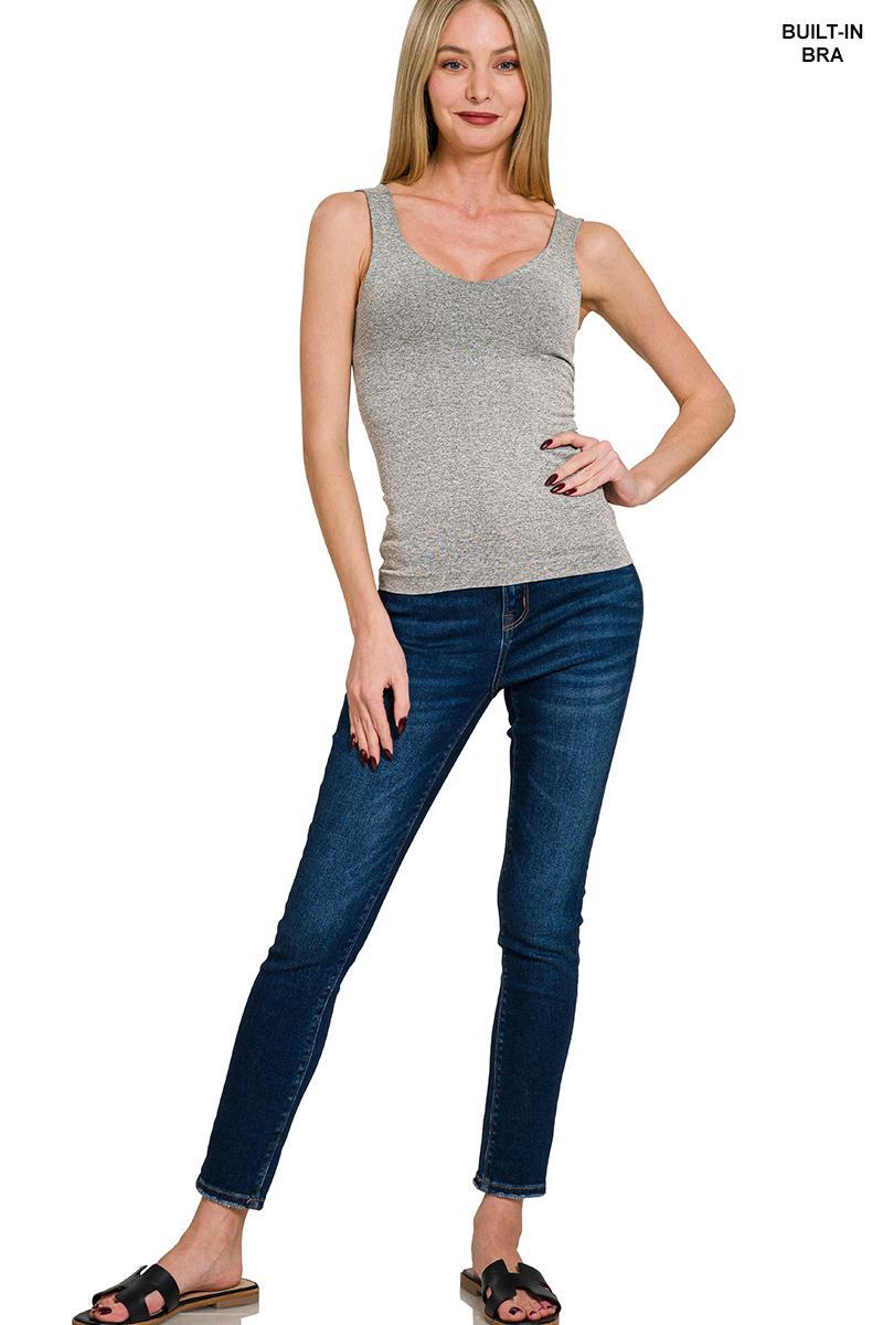 ZENANA NT-6378A Seamless Tank Tops