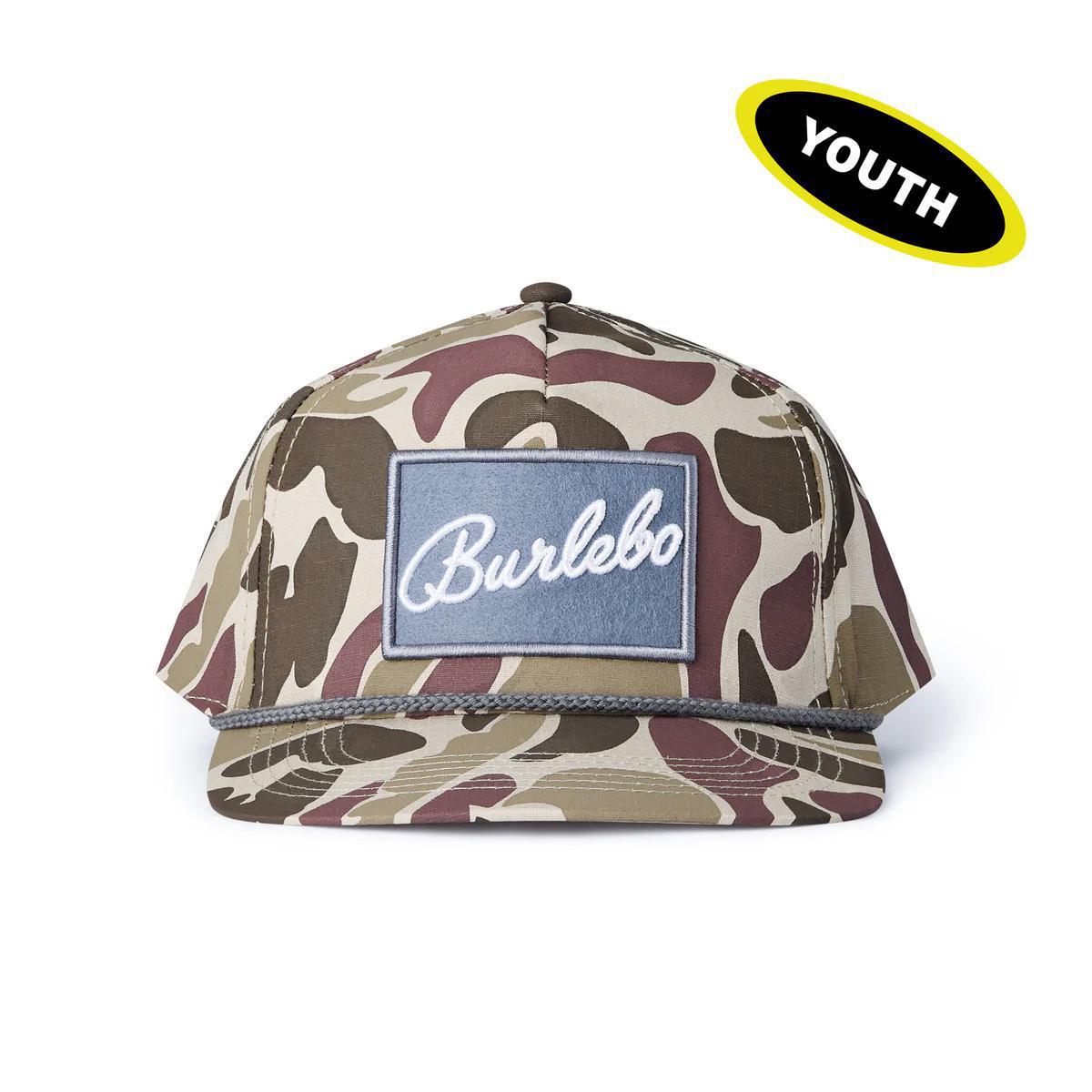 BURLEBO Youth Cap - Grey Patch Camo