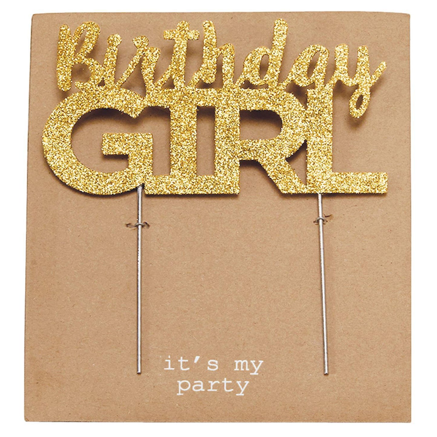 Birthday Girl Cake Topper