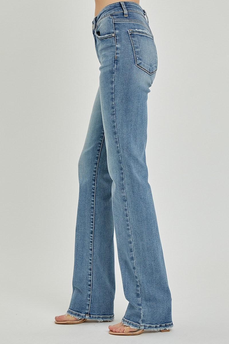MID RISE LONG STRAIGHT JEANS RDP5508