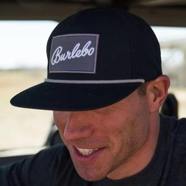 BURLEBO Grey Patch - Black