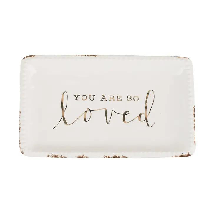 You Are So Loved Trinket Tray