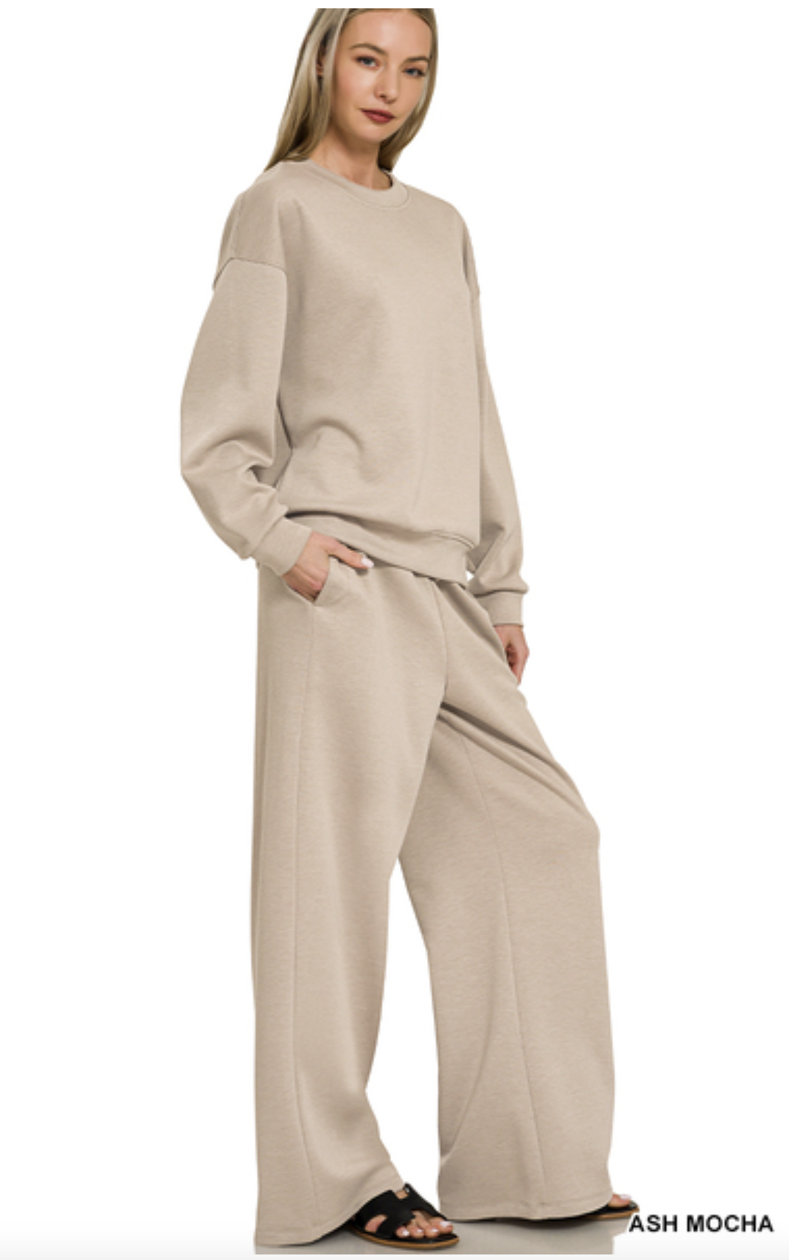 ZENANA Pullover & Pants 2 Piece Set
