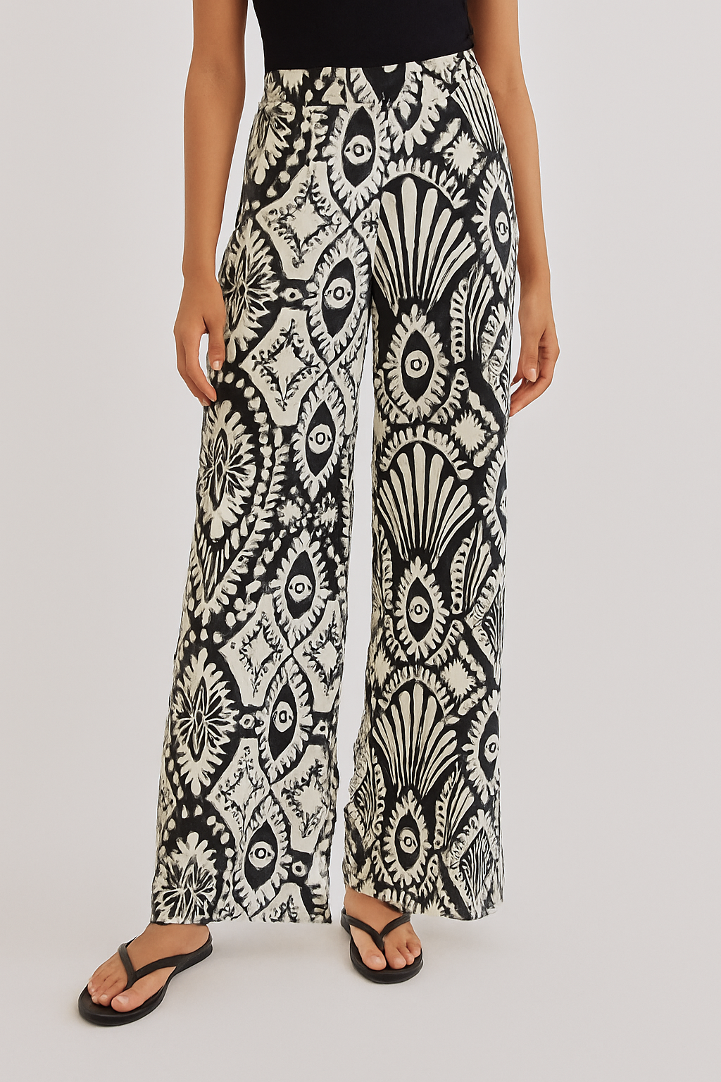 Linque Motif Palazzo Pant