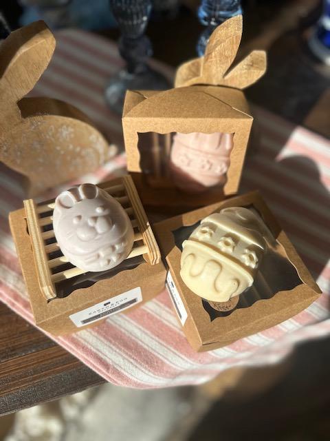 Eath & Egg Goat Lye Easter Soaps