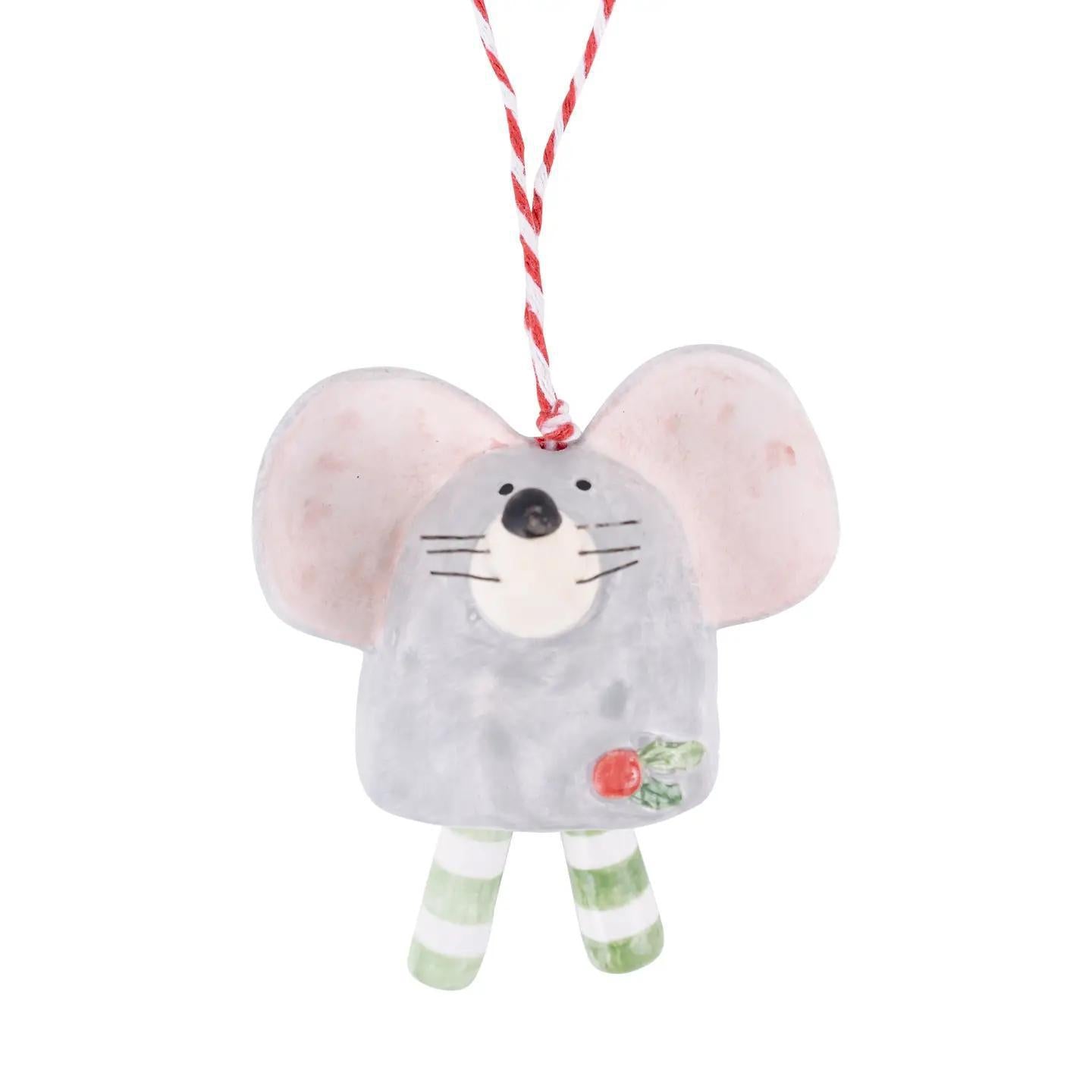 Christmas Mouse Christmas Ornament