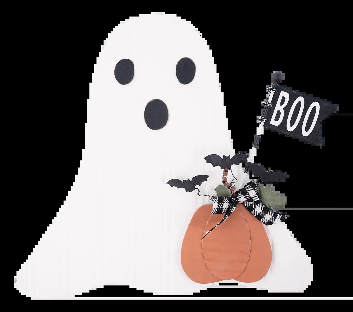 Boo Flag Ghost Topper