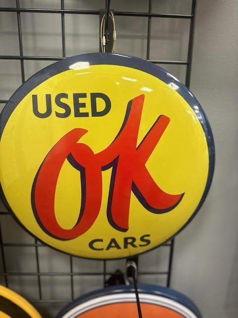 Round Button Man Cave Signs