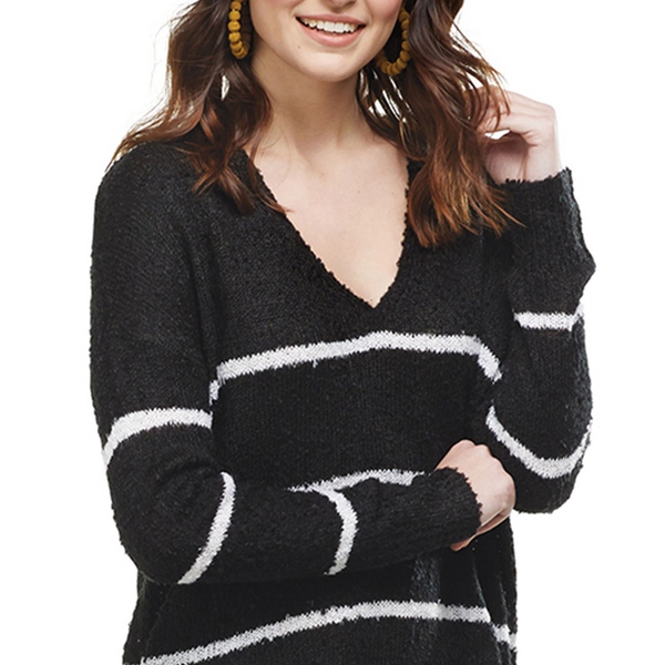 MUDPIE Casper Boucle Stripe Sweater