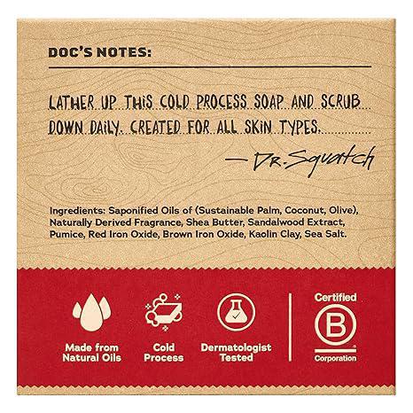 Dr. Squatch Sandalwood Summit Bar Soap