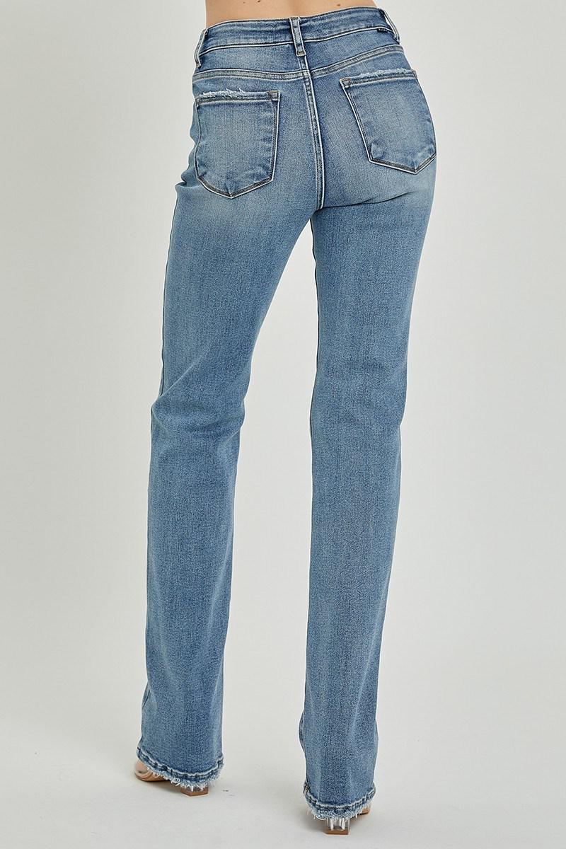 MID RISE LONG STRAIGHT JEANS RDP5508