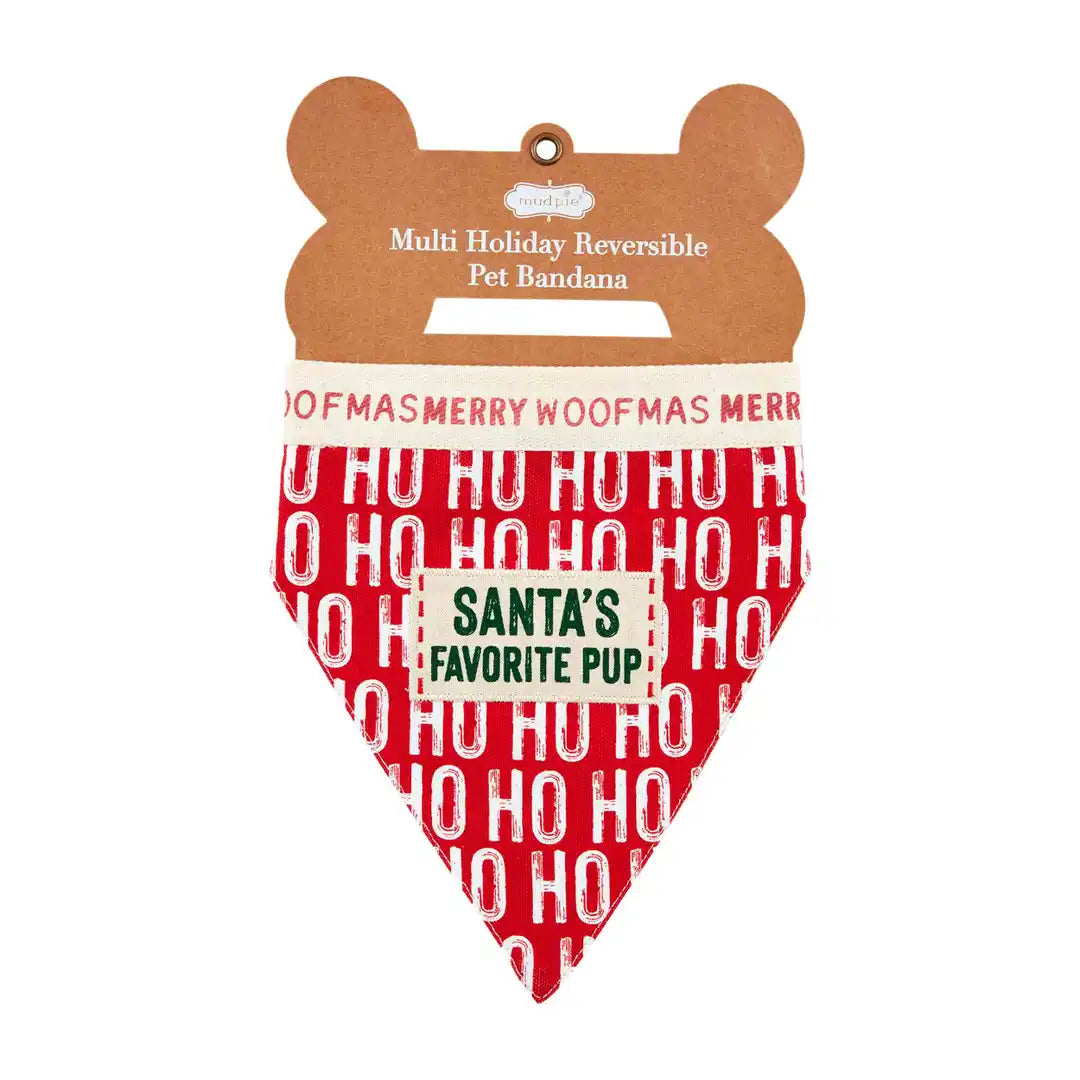Favorite Reversible Holiday Bandana (Everyday & Christmas)