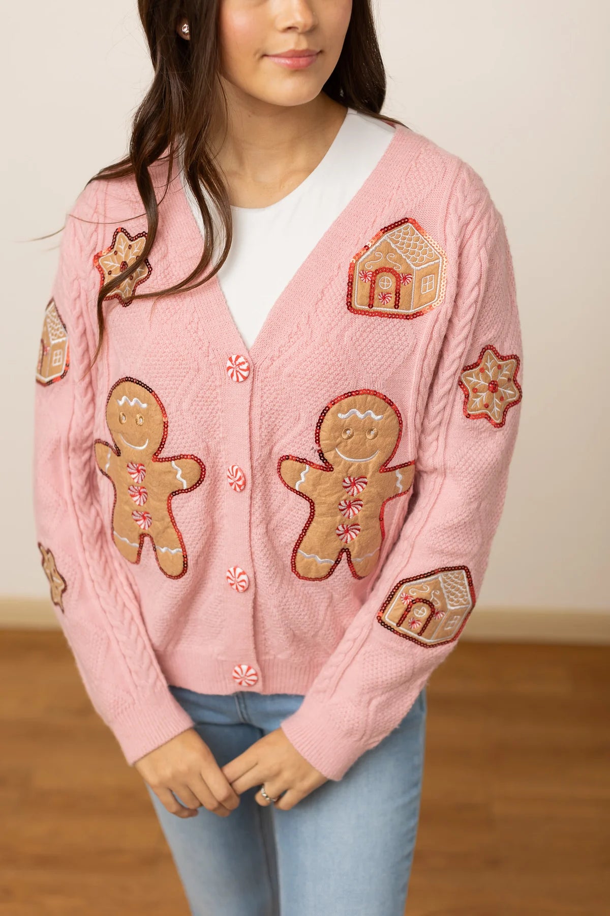 GINGERBREAD DREAM CARDIGAN