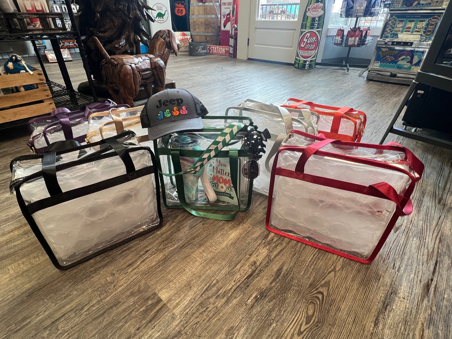 Le Miel Clear Stadium Approved Tote Bag