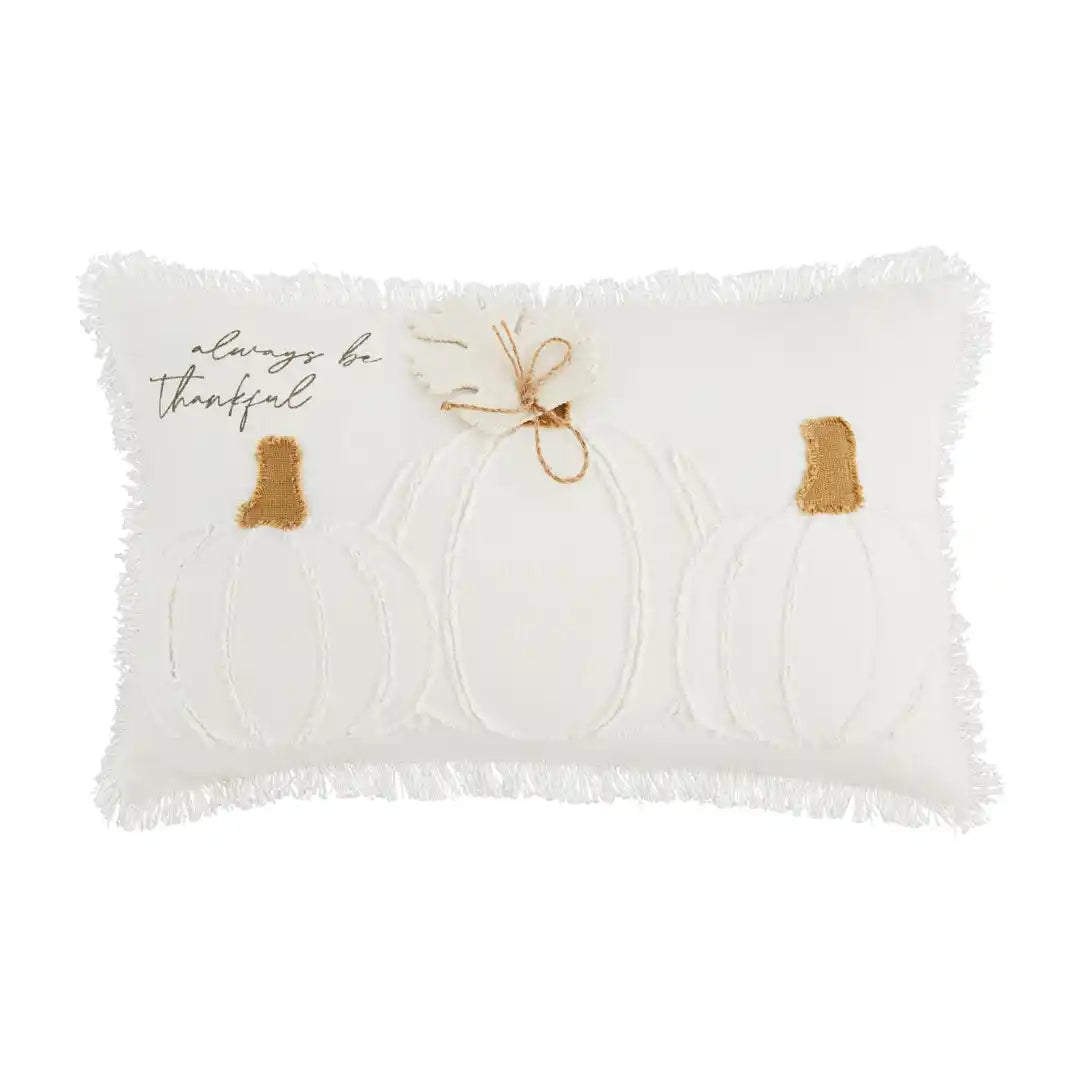 Lumbar White Pumpkin