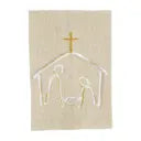 Nativity Hand-Painted Towel
