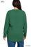 Zenana 2241X5 Plus Plus Round Neck Basic Sweater Dk. Green