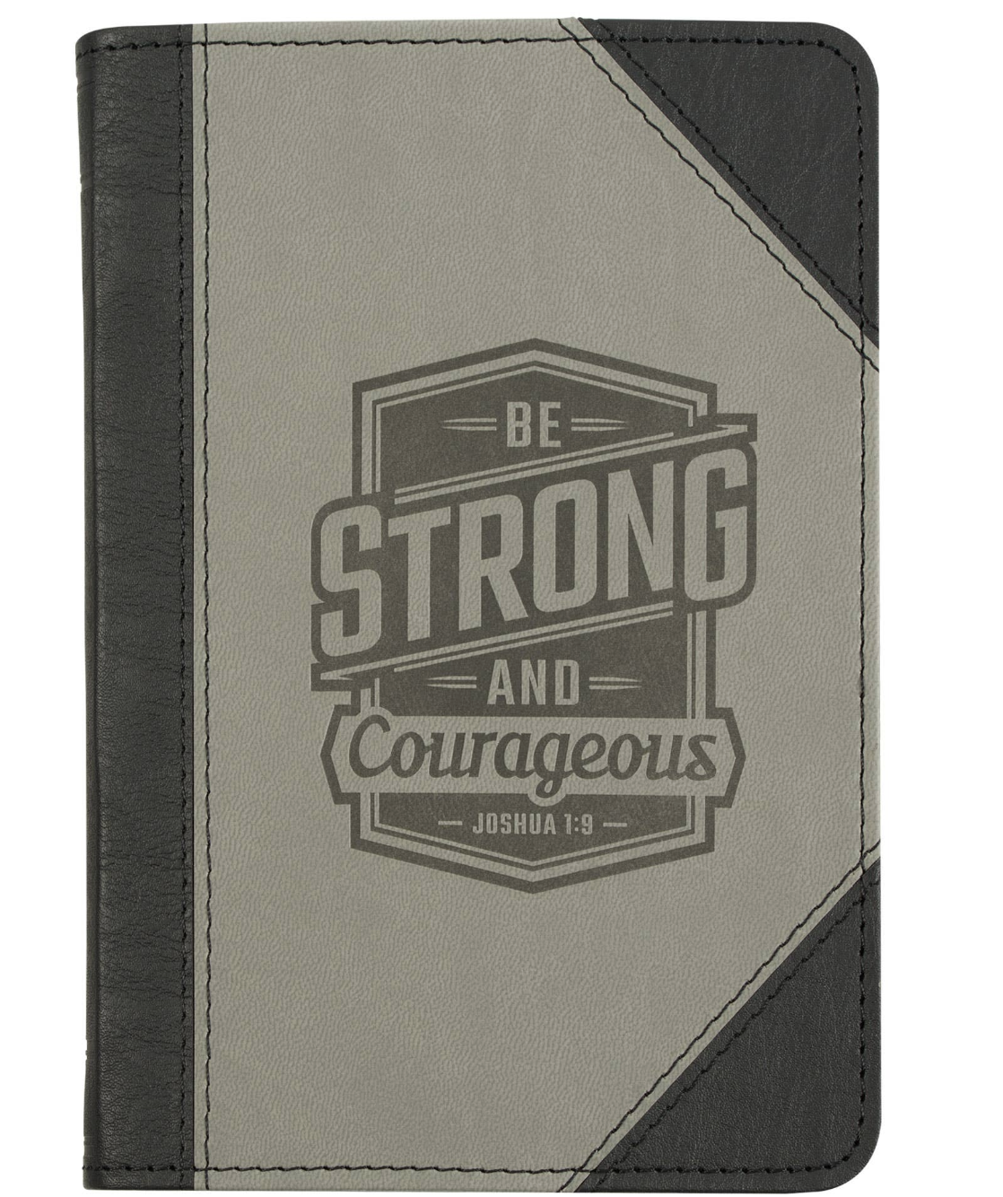 Journal Handy Black Be Strong and Courageous Josh. 1:9