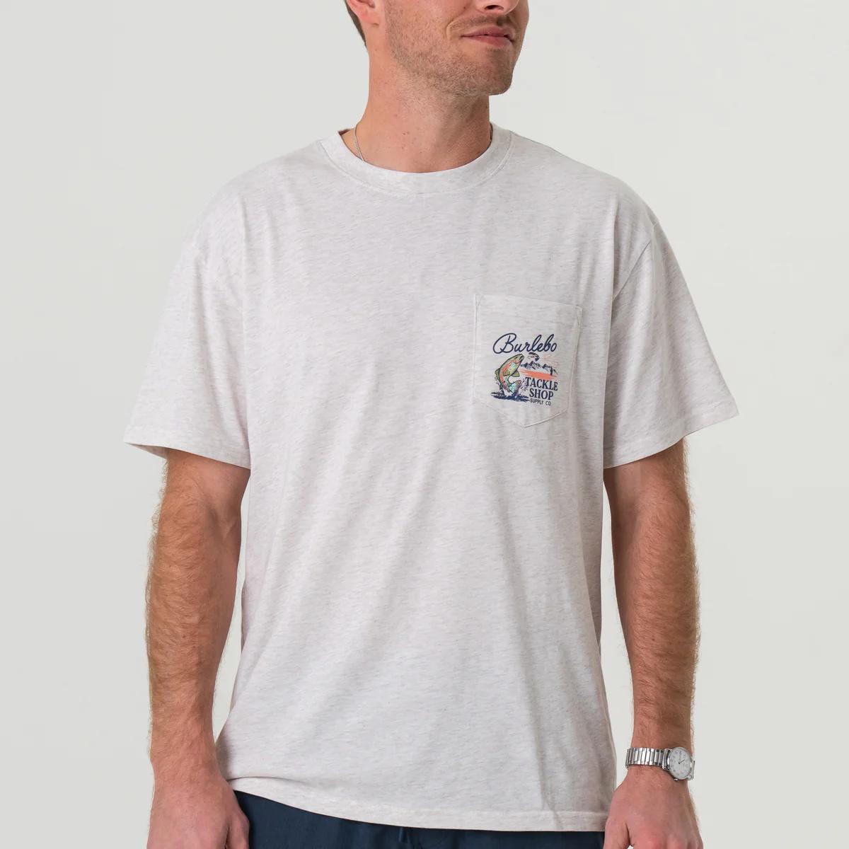 BURLEBO SS - Tackle Shop - Heather Oatmeal