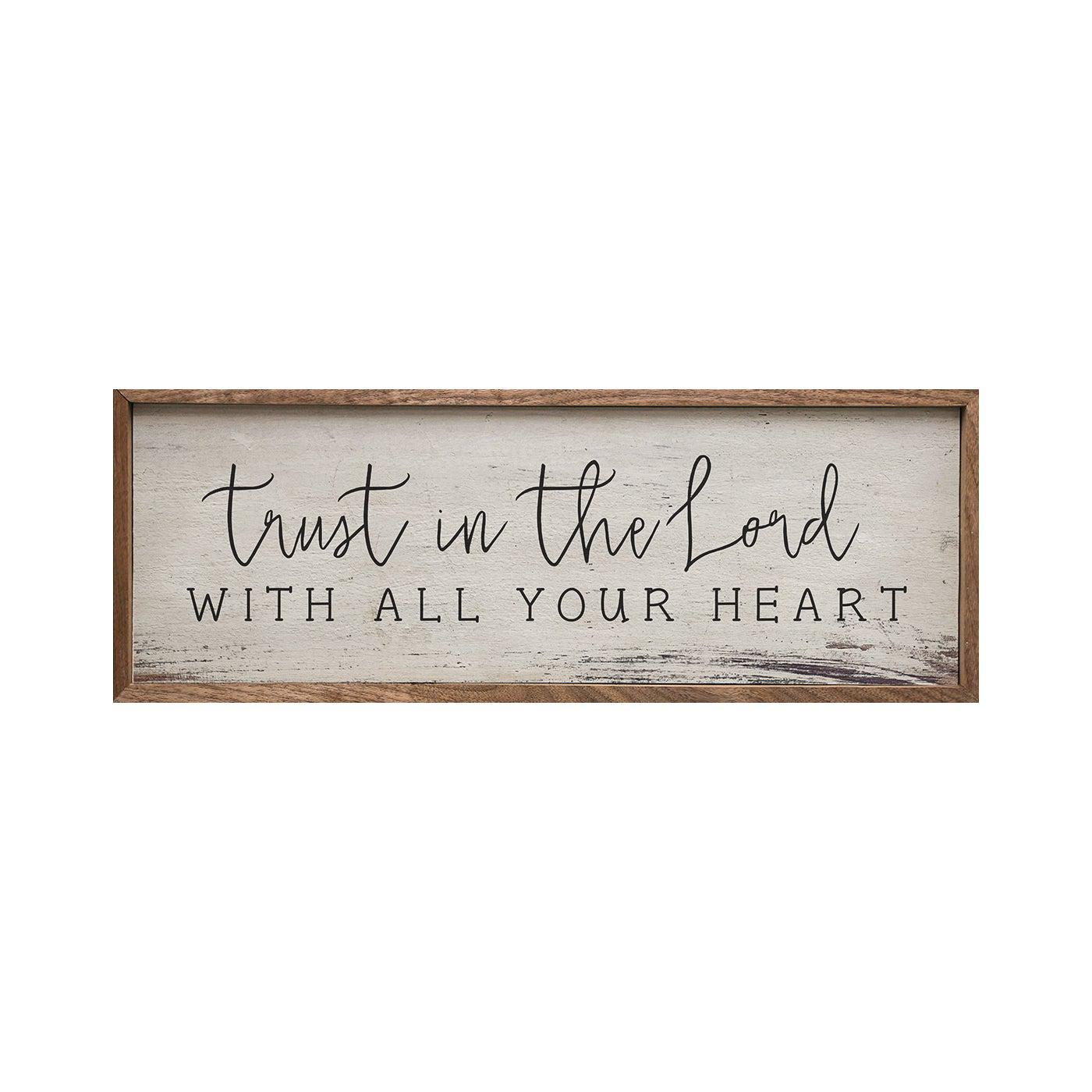 Trust In The Lord Whitewash