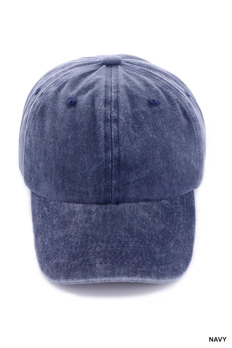 Zenana Vintage Washed Baseball Cap U-719