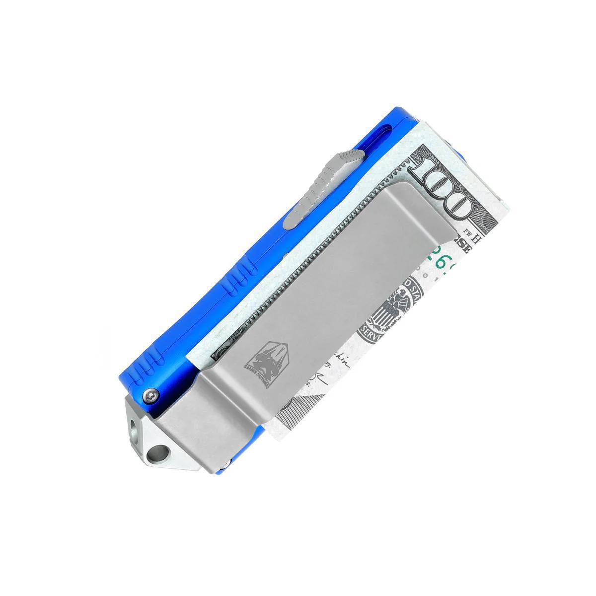 Blue OTF Money Clip