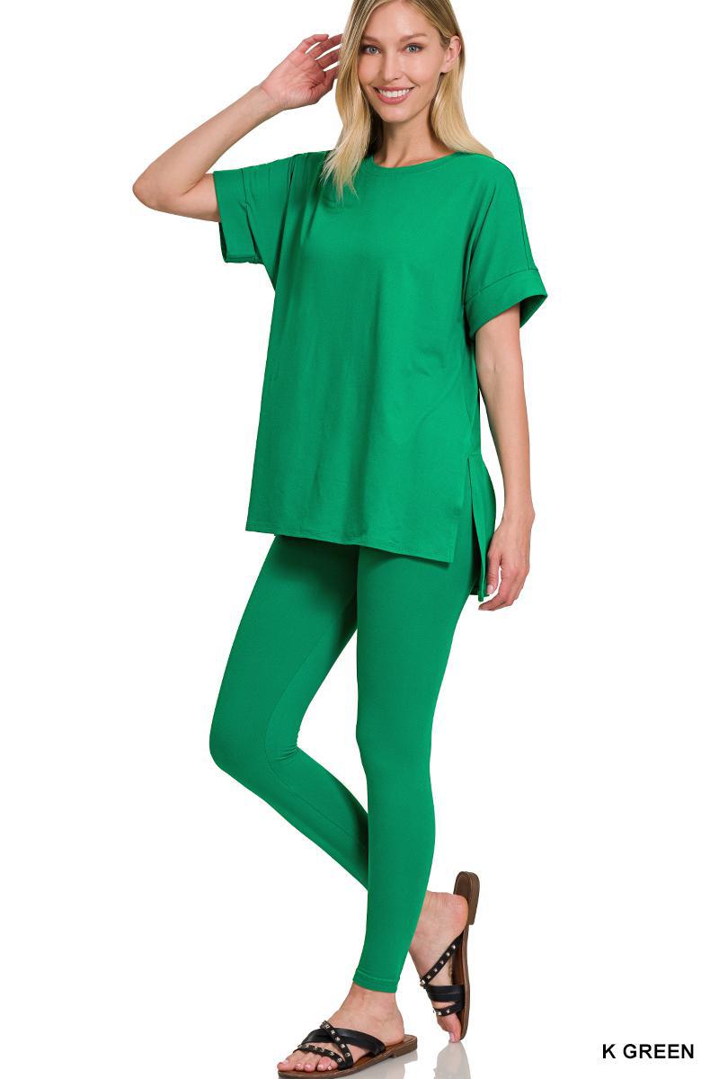 ZENANA 57024 Brushed Microfiber Loungewear Set