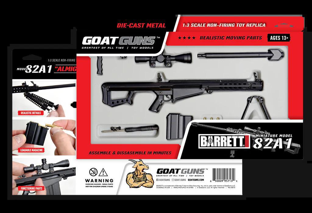 Goat Gun Barrett 82A1 "ALMIGHTY" - Black
