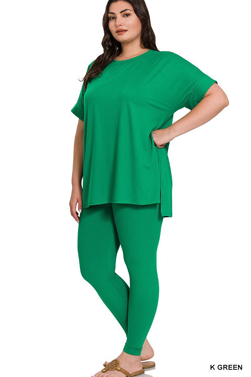 ZENANA 57024 Brushed Microfiber Loungewear Set