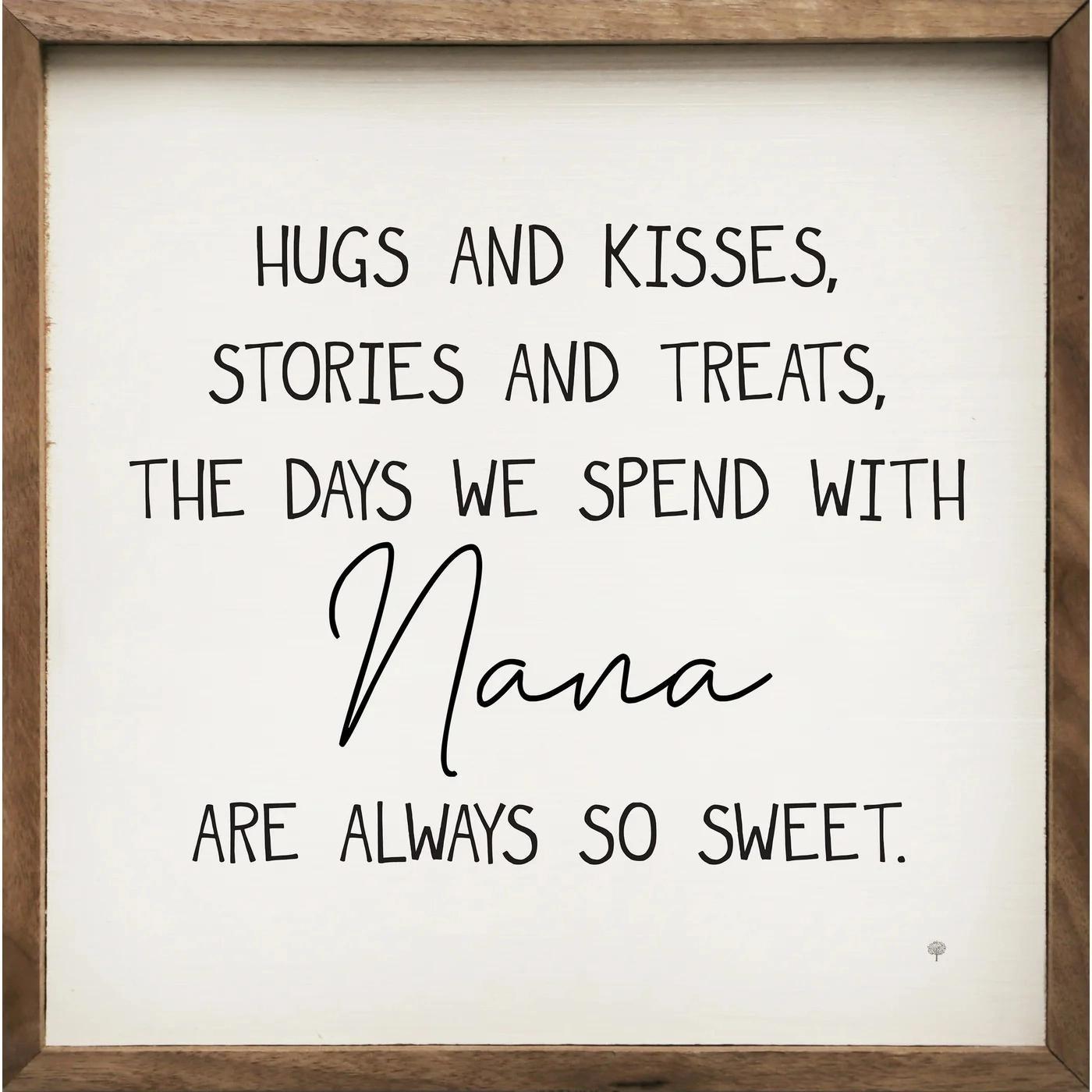 Hugs And Kisses Nana White