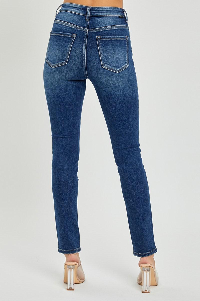 HIGH RISE BASIC SKINNY JEANS