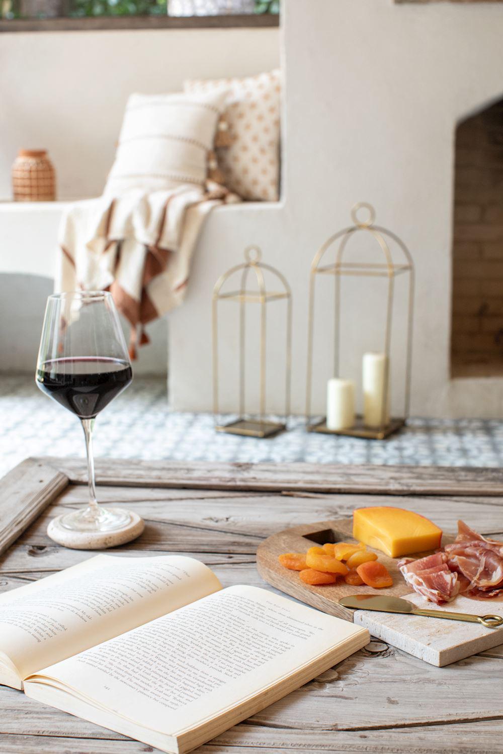 Gray or Beige Stone Coaster Sets