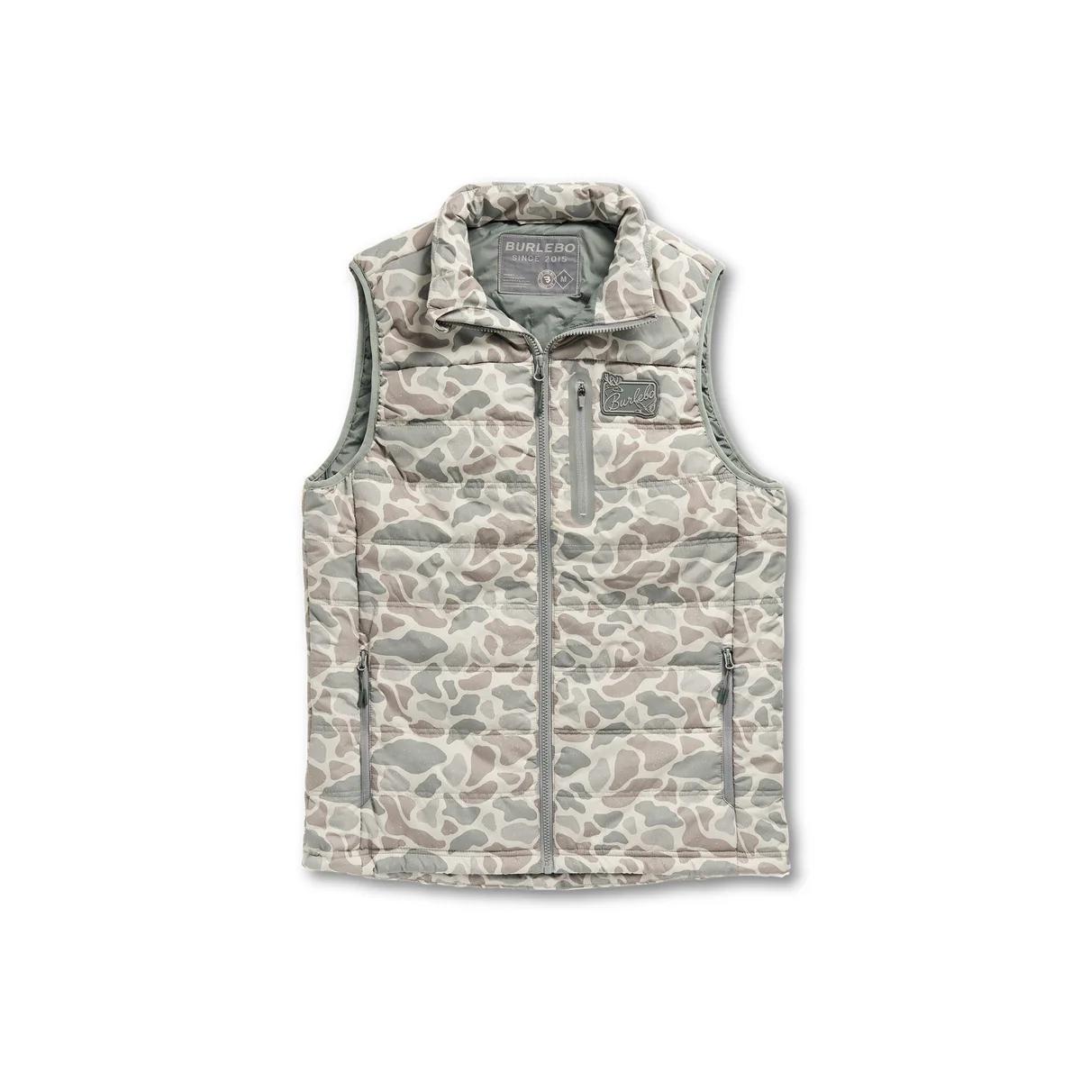 Burlebo Puffer Vest - Classic Deer Camo