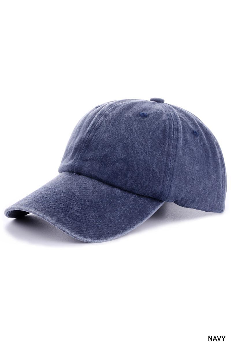 Zenana Vintage Washed Baseball Cap U-719