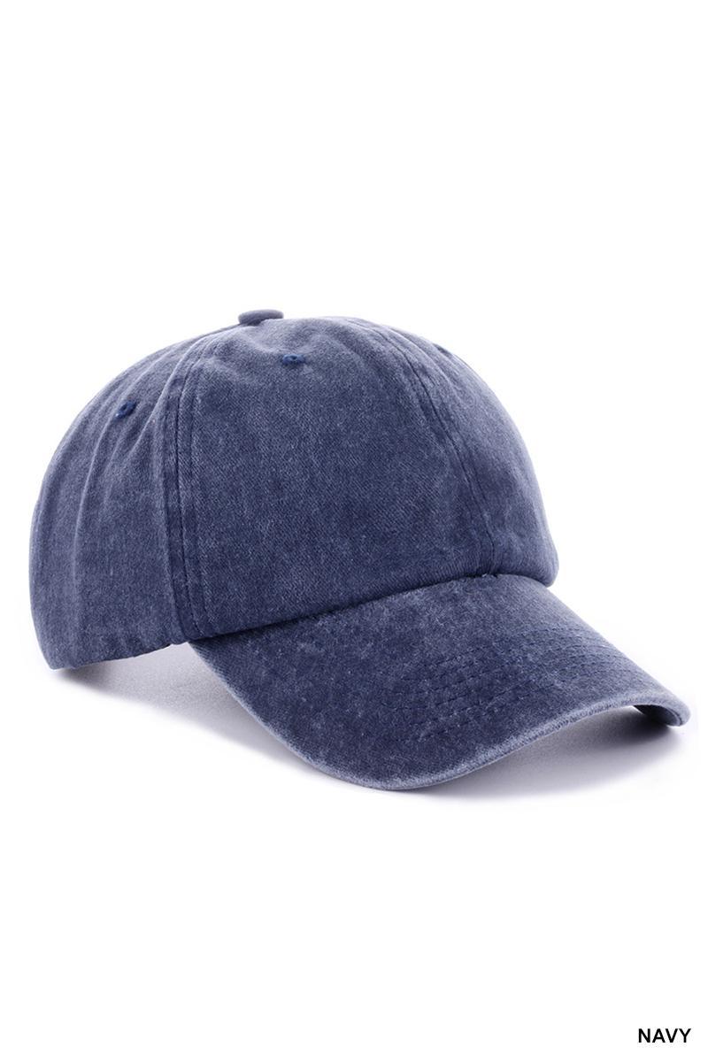 Zenana Vintage Washed Baseball Cap U-719